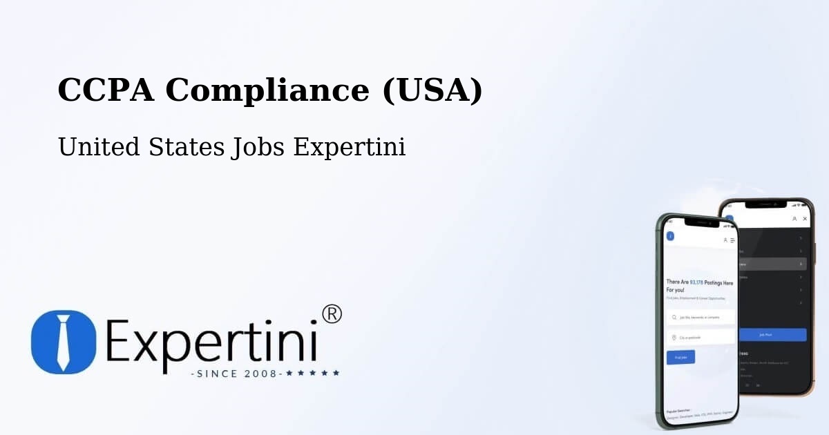 CCPA Privacy Rights & Compliance Notice – Pitman - United States Jobs Expertini