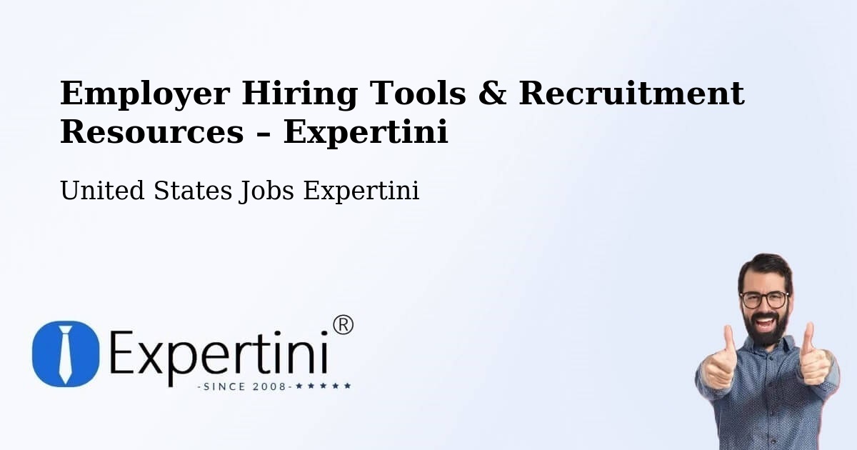 Employer Hiring Tools & Recruitment Resources – Pitman - Pitman, United States Jobs Expertini